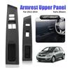 LHD Front Armrest Upper Panel 2 Doors Compatible with Toyota Vitz Yaris 2011-2014 Door Window Switch Bezel 74232-52570-C0 74231-52650-C0(1pc Front