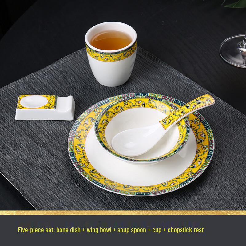 Abay Chinese Style Ceramic Dinnerware Set