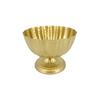 Large Gold Vintage Flower Vase, Wide Mouth Centerpiece for Wedding Banquet Table Decor and Floral Arrangements