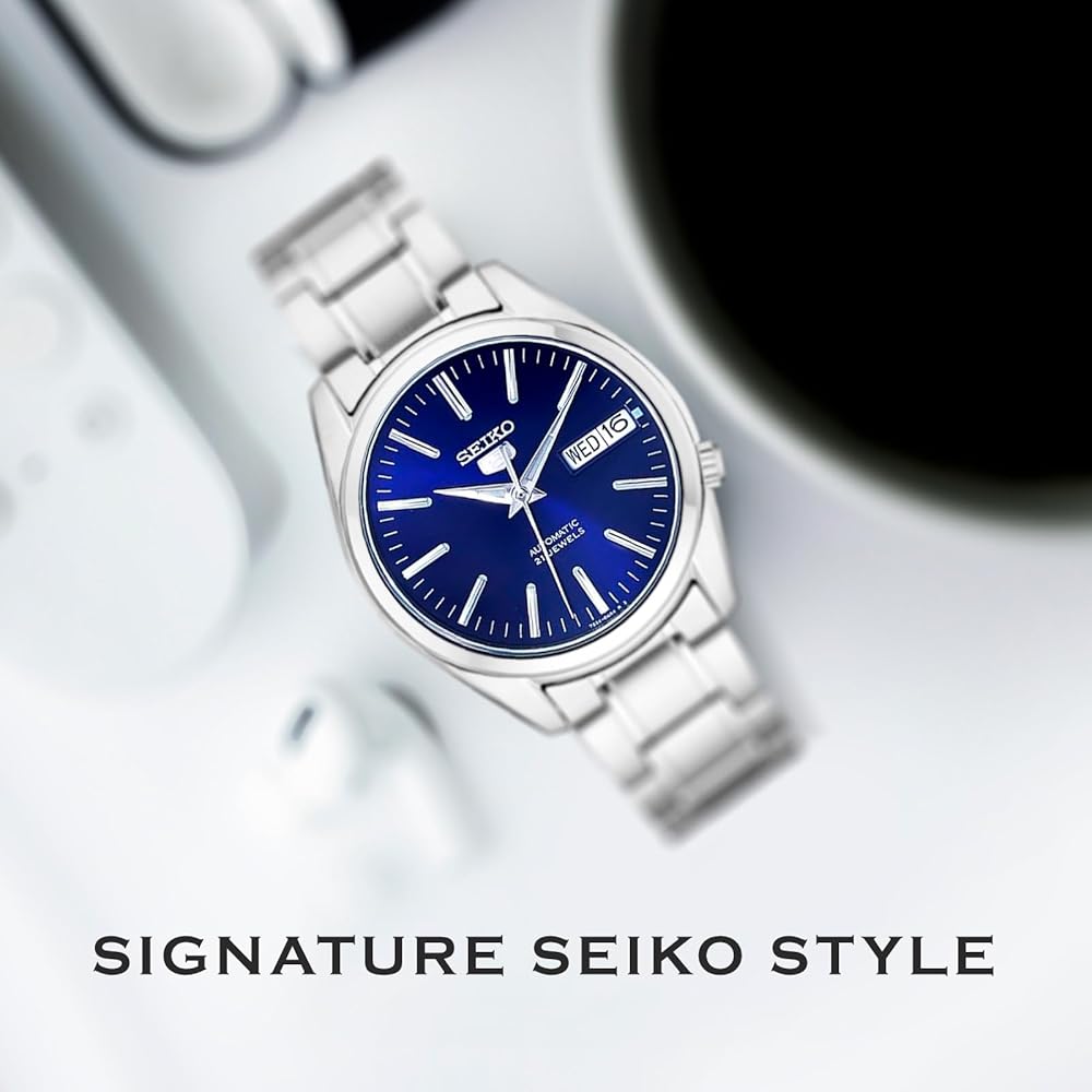 Seiko 5 Sports Automatic Mechanical Watch SNKL43K1 Men's Wristwatch Stainless Steel Black Dial
