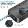 Power Strip US Plug AC Outlets Multitap Electrical Socket Extension Cord With USB C Ports Fast Charging Network Filter Adapter