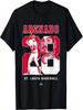 Number And Portrait Nolan Arenado St Louis MLBPA T-Shirt