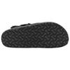 Birkenstock Suede Versatile Fashion Closed-Toe Slippers Unisex slippers Black 1025897