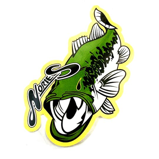 Nories Sticker Nories Design Sticker M 100 x 122mm Gecko 1 piece