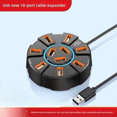 USB C Hub 10 v 1 Dokovací stanice se čtečkou karet Víceportový adaptér pro notebook MacBook Pro Air