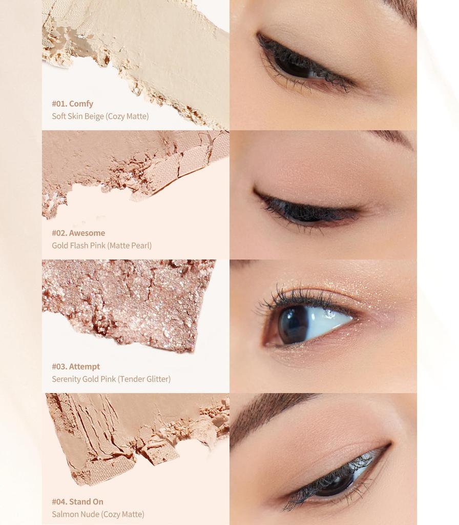 Dote On Mood Eye Palette Another Nude [Heart Percent] (04 Facets)