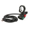 Motorcycle Handlebar Horn Turn Signal Head Light Beam Kill Switch 3 In 1 Button Scooter Motor Power Switch