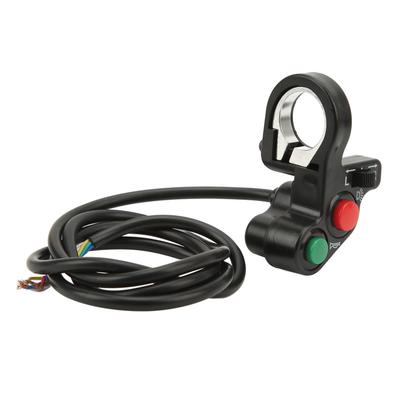 Motorrad Lenker Hupe Blinker Scheinwerfer Fernlicht Abstellschalter 3 in 1 Knopf Roller Motor Stromschalter