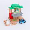 Port Dock Scene Children's Train Toy Track Transportation Scene Accessorie Track Game Compatible With Wood Train Track X35