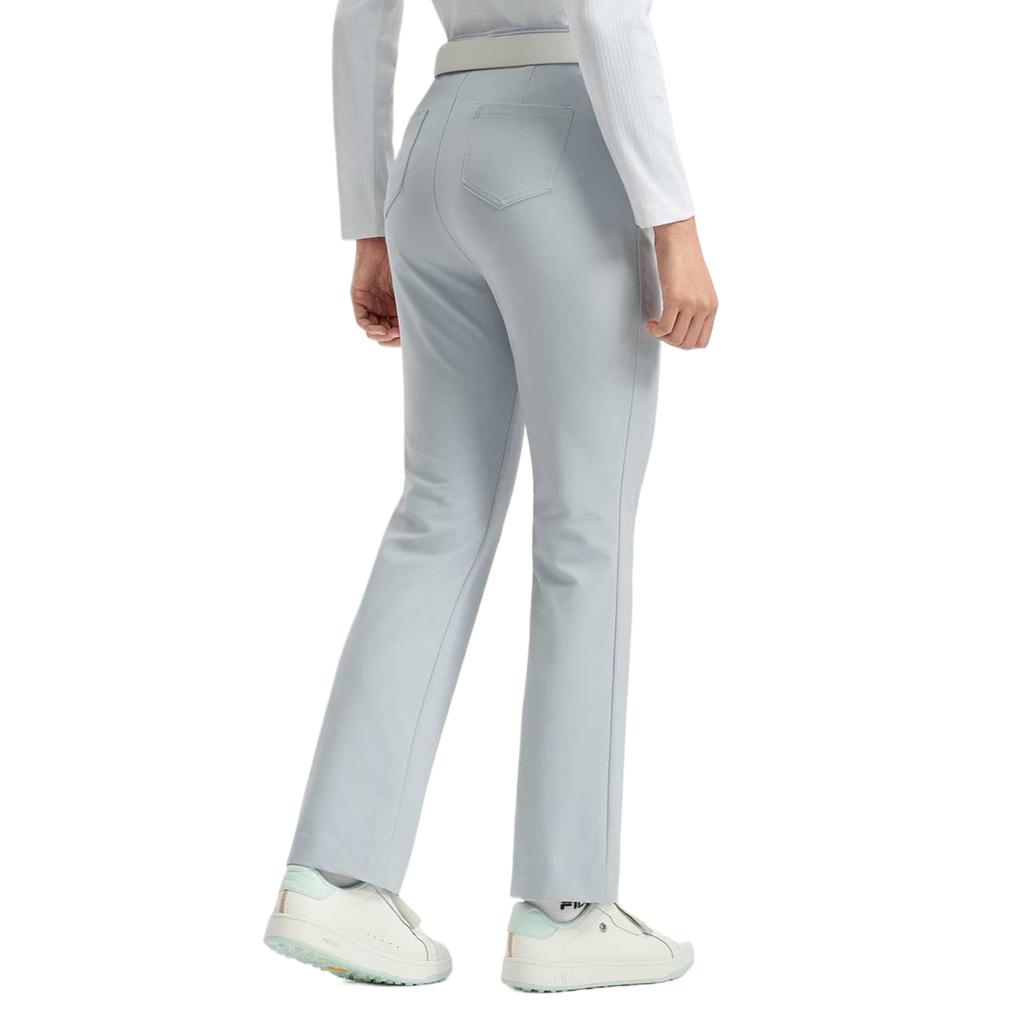 Fila Golf Series Comfortable Solid Color Mid Waist Casual Pants Women Bottoms A11W545805F-LB