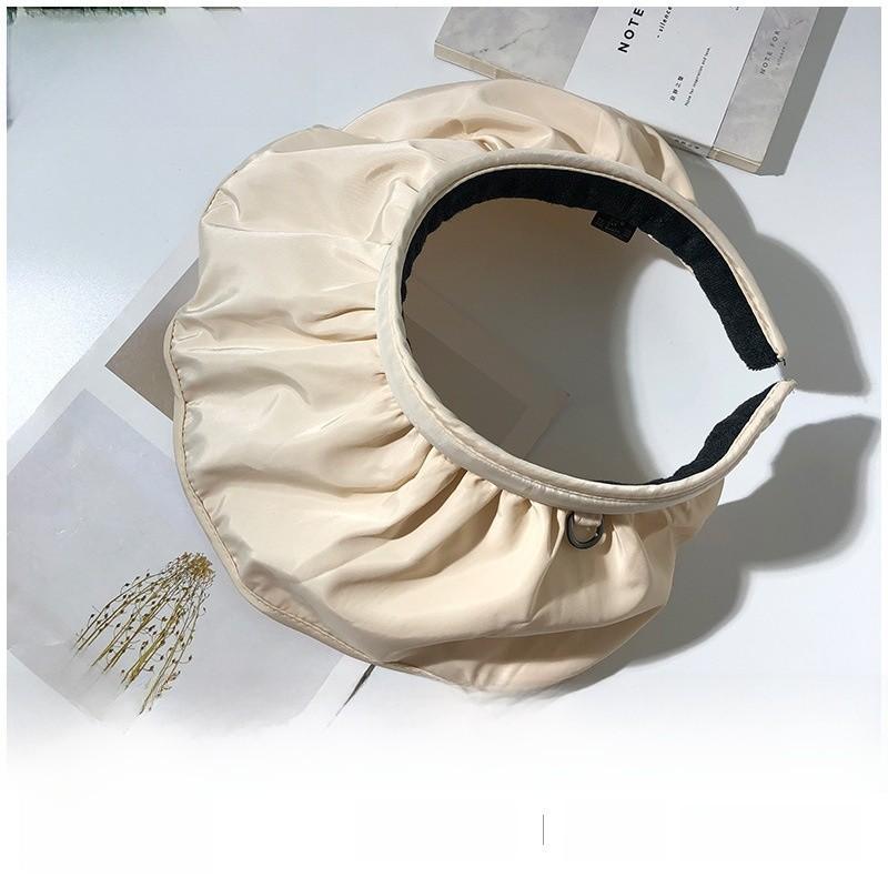 Cotton Flax Sun Hat For Women Uv Protection Sunshade Beach Casual Summer Accessory