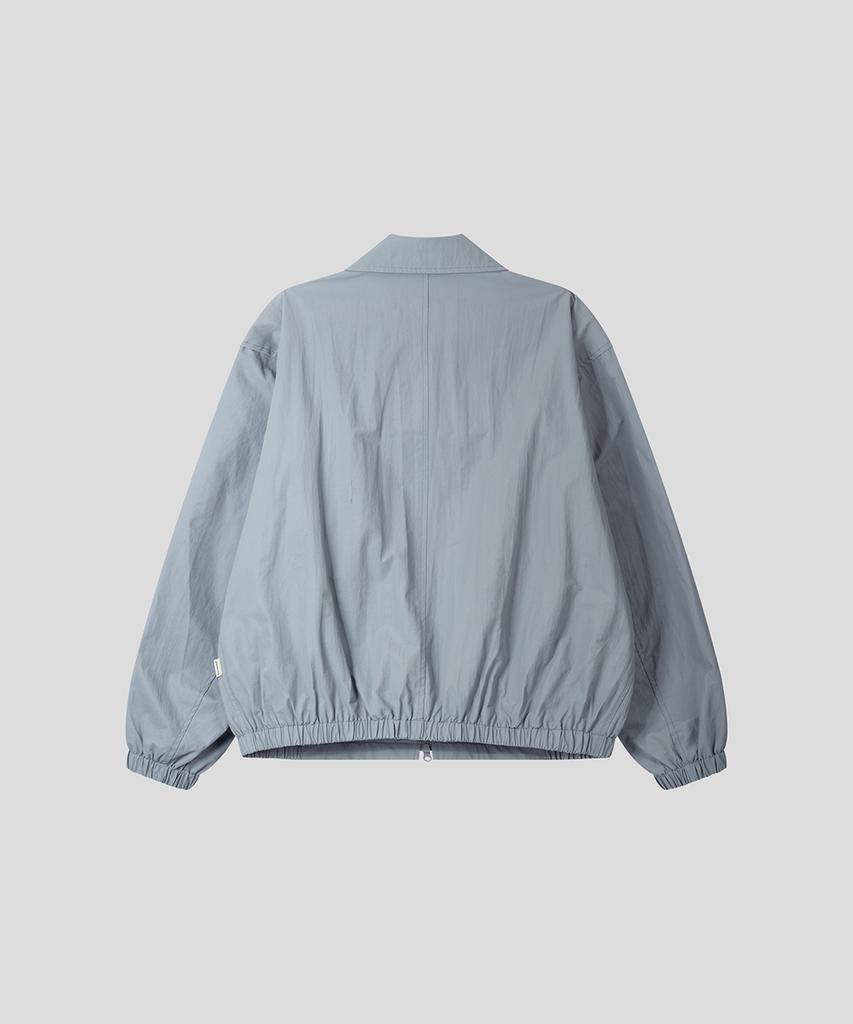 Black Moment Signature Nylon Oversized Blouson 2Way [[Light Blue]