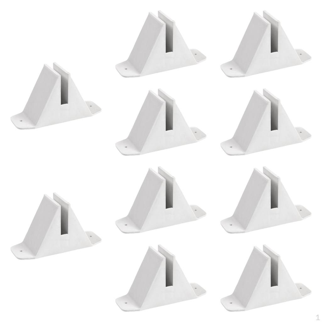 10 Count Dog Panel Support for Garden Fence And Gate Installation