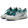 Li Ning We I Swag Comfortable Soft Elastic Non-Slip Wear-Resistant Low-Top Gourd Lock Low-Top Bread Skate Shoes Men Sneaker Duck-Green AECT053-1