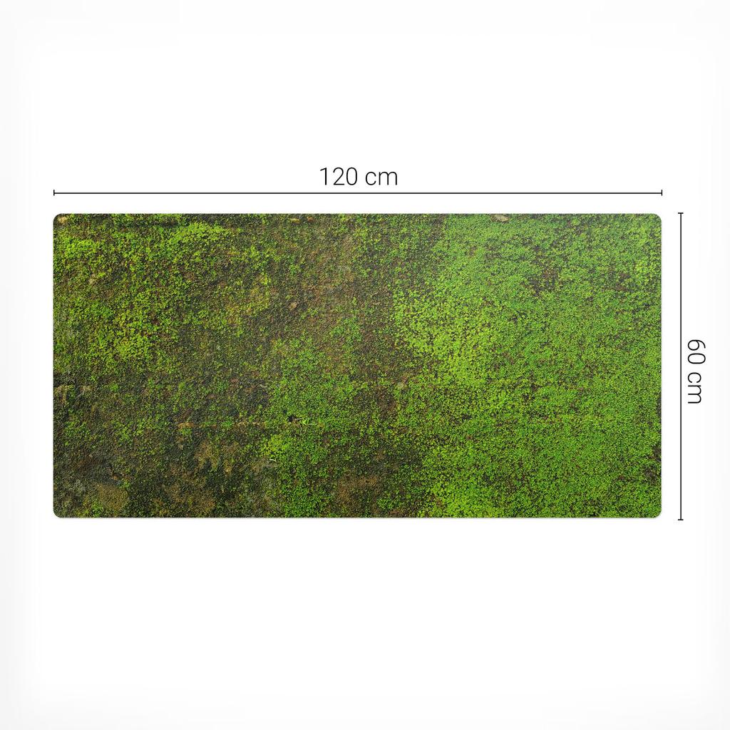 Non-slip Desk Mat for Office Moss On Surface 120X60 Cm