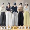 Women's High Waist Wide Leg Sweatpants - Spring 2026 Korean Style Casual Trendy