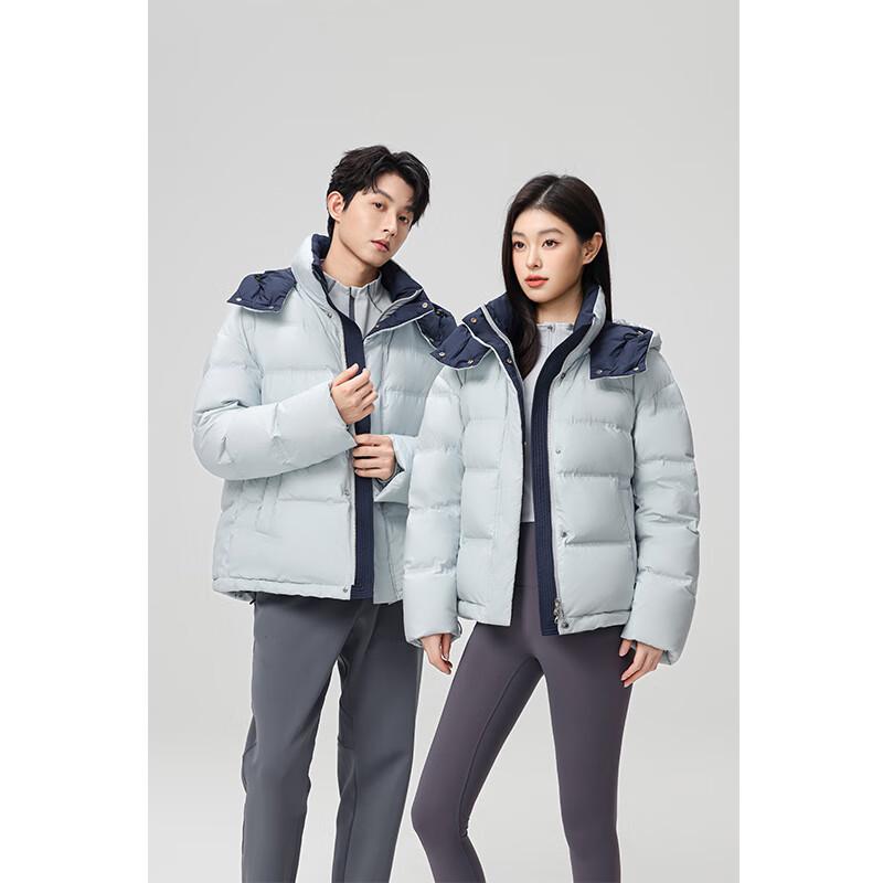 Yalu Unisex Short Hooded Down Jacket YU601B13920