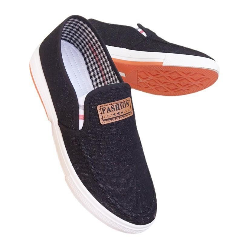 Summer canvas shoes lazy shoes driving soft-soled breathable casual cloth shoes