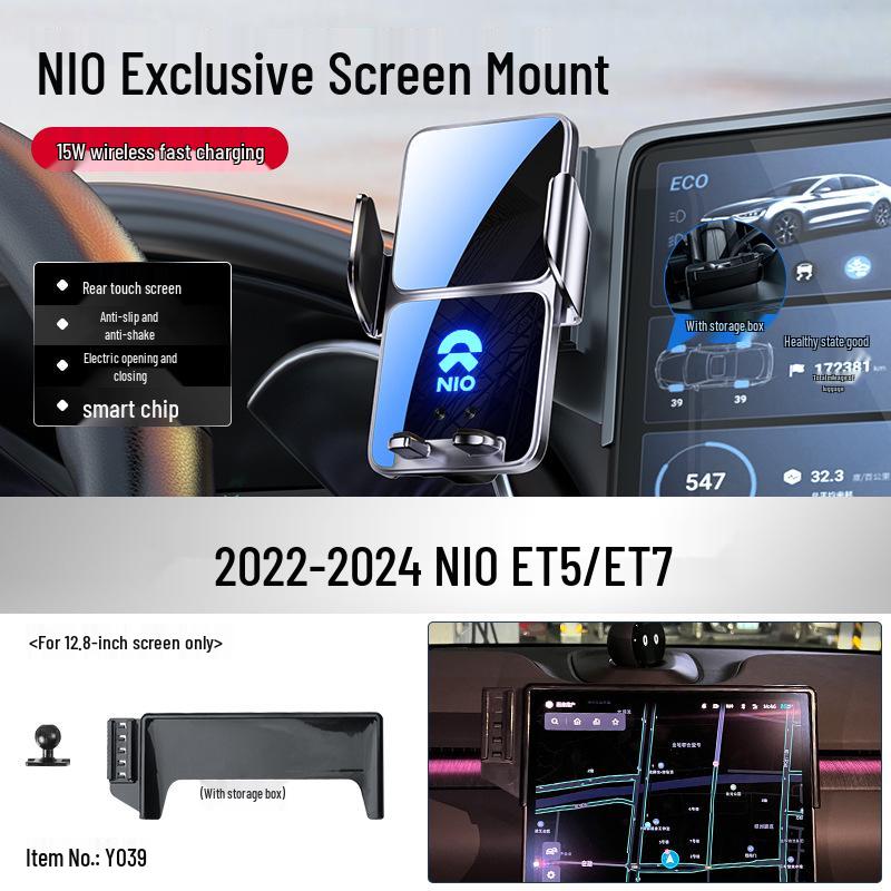 Nio ET5T/ET7/ES6/8 Phone Holder: Screen Navigation Car Interior Accessory