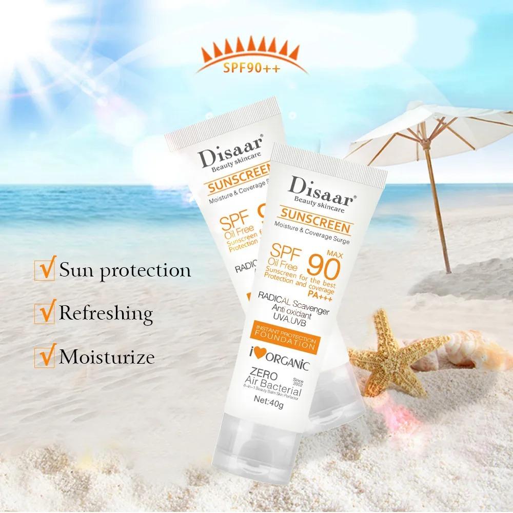 High SPF Facial Body Sunscreen Sun Cream Sunblock Skin Moisturizer Nourishing UV Protective Cream Anti Sun Face Protection Cream 100ml