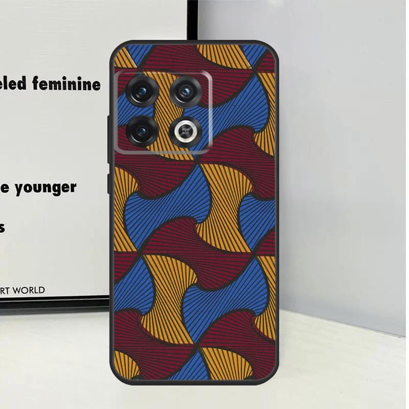 African Fabric Print For OnePlus Nord 5 CE 4 2 3 Lite N20 N30 Case For OnePlus 15R 13R 12R 13 12 11 10 Pro 10T 13T