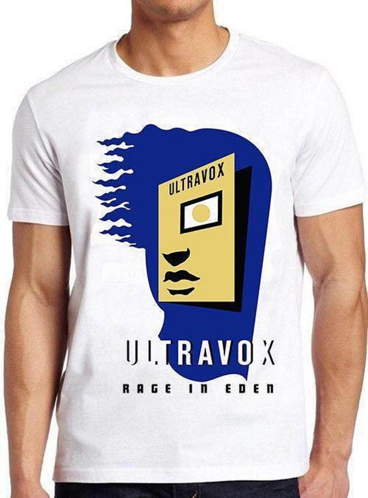 Ultravox Rage in Eden Maglietta B44 Regalo Meme Regalo Stile Divertente Unisex Giocatore Culto Film Musica Top Uomo Donna Adulto T-shirt