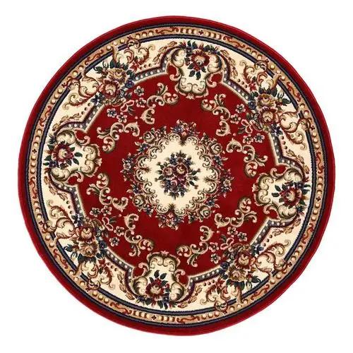 Tappeto Rotondo Orientale Vintage Classico Motivo Floreale Etnico Morbido Antiscivolo Lavabile per Soggiorno Decorazione Casa
