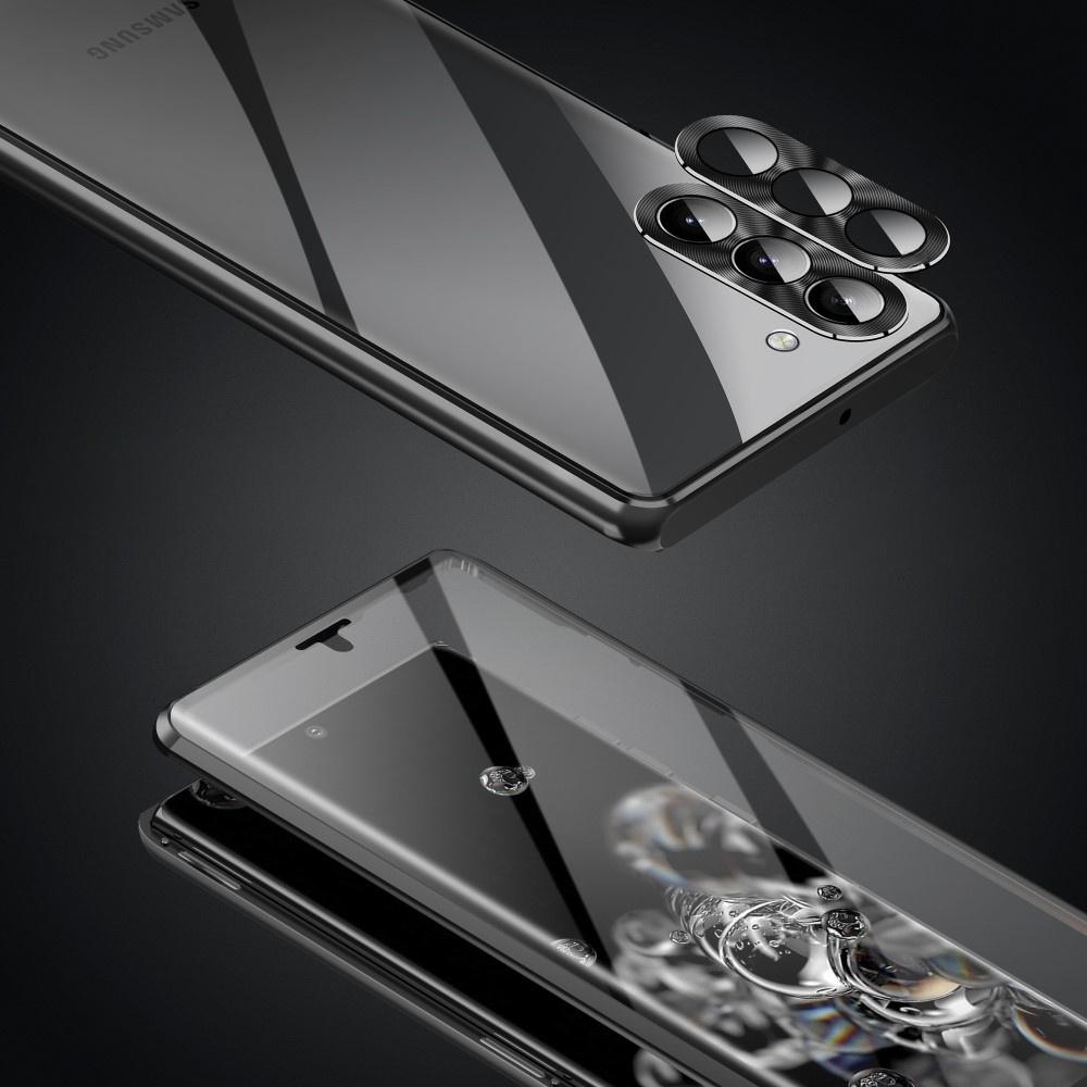 Samsung Galaxy S23 Case, Magnetic Dual Glass, Black