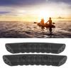 2PCS Black Kayak Boat Side Mount Carry Handle Waterproof Wear Resistant Canoe Accessory