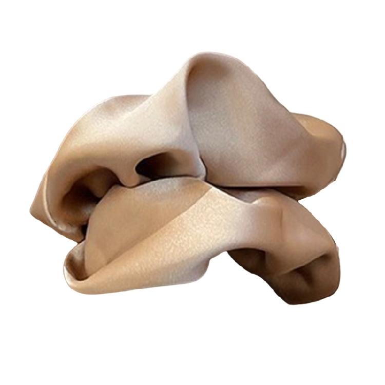 Elaborate Silk Like Hair Tie for Women Hair Rings Elegant Ruched Silk Like Scrunchies Oversized Hair Rope Hair Tie