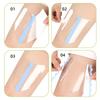 10PCS V-Shaped Thigh Patch Invisible Sweat Barrier Prevent Friction Stretch Thigh Protector Slow Pressure Waterproof Patch