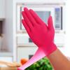Nylonhandskar, Engångshandskar, Vattentäta, Städhandskar, Latexfria, Lämpliga för Inomhus- och Utomhusbruk, Diskning, Hemstädning, Handhållen Användning