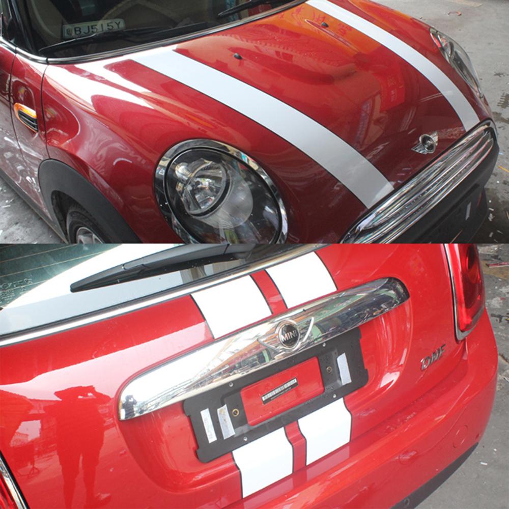 Car Stickers Hood Engine Trunk Rear Decor Decals For Mini Cooper F55 2015 2016 F56 2014-2016 Tuning Decoration Auto Accessories
