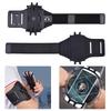 Running Armband Sports Arm Band Adjustable Cell Phone Holder 360 Degree Rotating Sports Wristband for Gym Workout