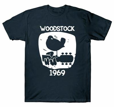 T-shirt Vintage Woodstock 1969 Inspiré du Festival de Musique Classique T-shirt Cadeau Homme