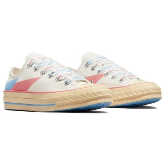Converse Chuck 70 Low Beige Pink Blue - A07150C