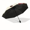 1pc Dogs Pets Automatic Open/Close Umbrella with One Touch Button,, Windproof Design   Lightweight Portable Umbrella for Women & Men6105