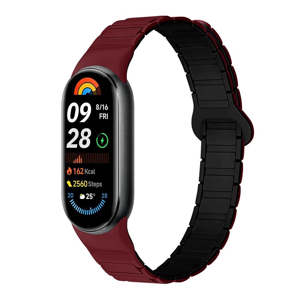 

Силиконовый магнитный ремешок для Xiaomi Mi Band 9 10 спортивный браслет для Xiaomi Watch Mi band 8 xiaomi 8 9