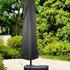 Outdoor Oxford Cloth Black Waterproof Dustproof Anti UV Umbrella Cover Protector(190x59cm)