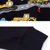 Boys European Fall Winter Hoodie Long Sleeve Pullover Sweatshirt for Kids