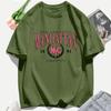 Summer Manhattan 1893 Creative 3D Print Women T Shirts Unisex Casual Y2K Tops Cotton Trendy T-Shirt Hip Hop Comfortable Woman Clothes
