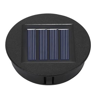 Solar Lights Replacement Top Lid Lights Replacement IP44 Waterproof 1.2 V 600 MAh 7LM with Switch for Outdoor Hanging Lanterns