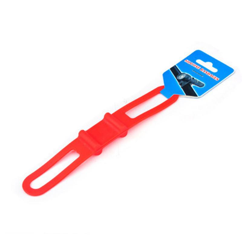 

Mountain Road Bike Torch Silicone Strap Stroller Fan Elastic Bandage Bike Accessories красный