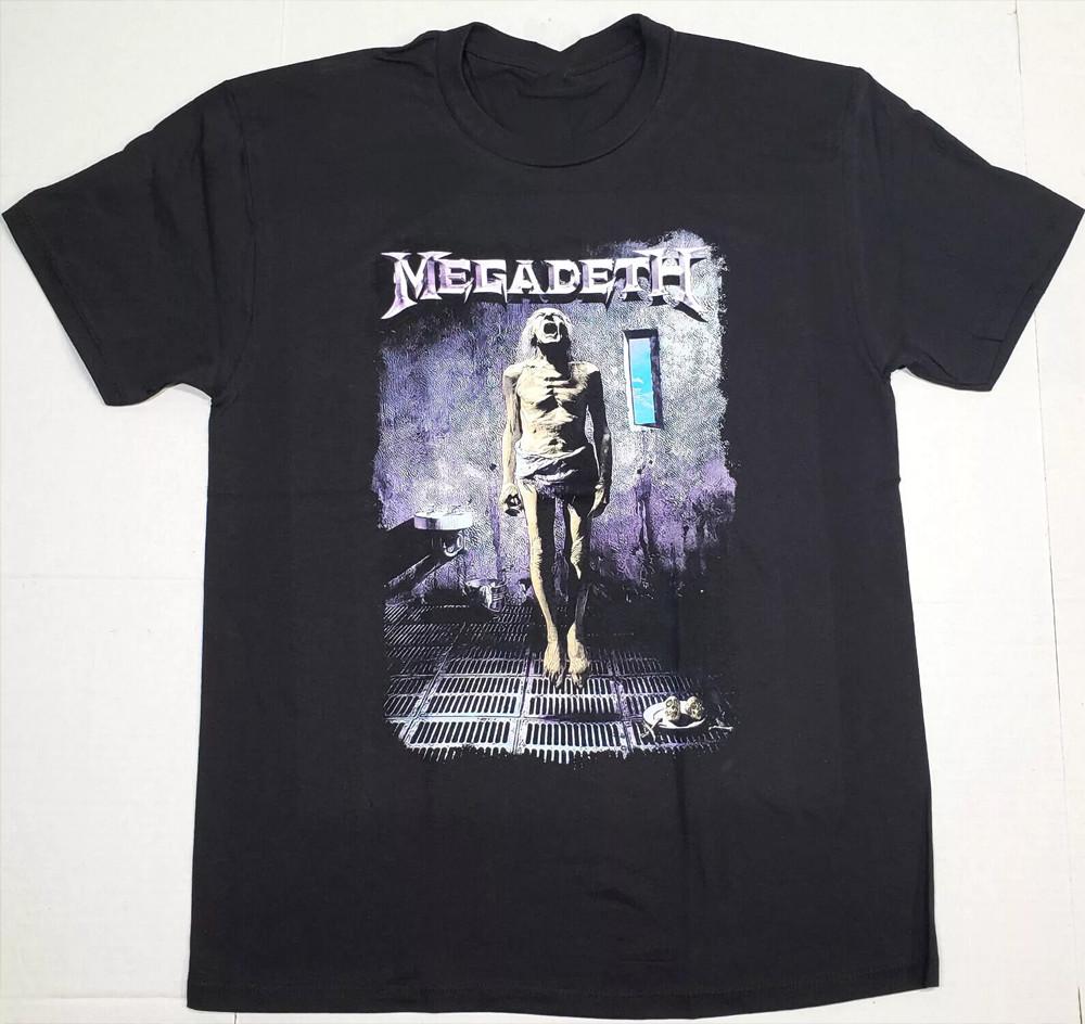 MEGADETH T shirt Countdown to Extinction Rock Tee Men s Black New GO919 XXL
