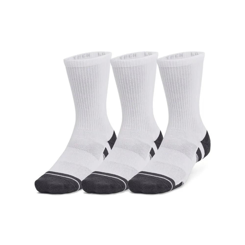 Under Armour Uni Performance Tech 3PK Crew Socks 1379512-100 207777 L