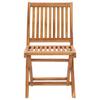 Garden Chairs 2 pcs with Beige Cushions Solid Teak Wood