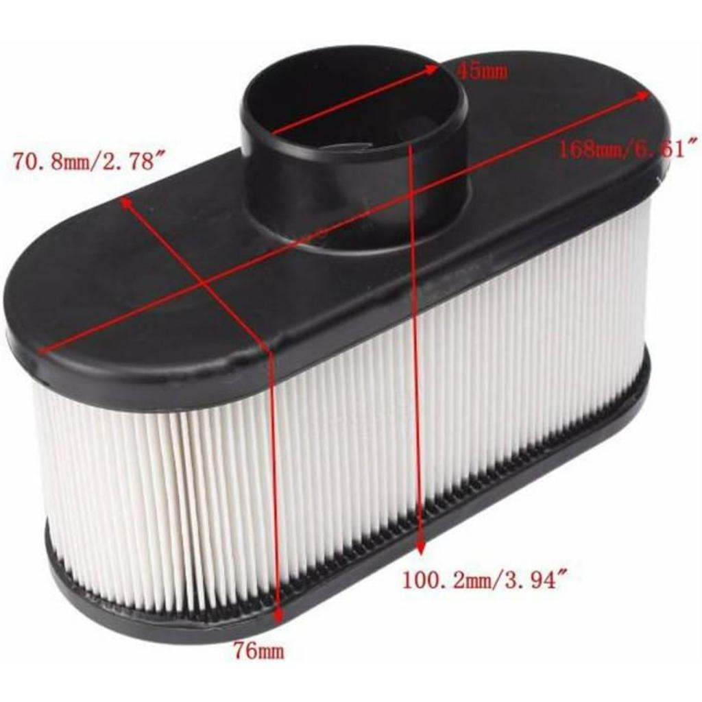 11013-0752 Luftfilter mit Vorfilter Kompatibel mit Kawasaki FR651V FR691V FR730V FS481V FS541V FS600V FS651V FS691V FS730V 4-Takt-Motor Ersetzen