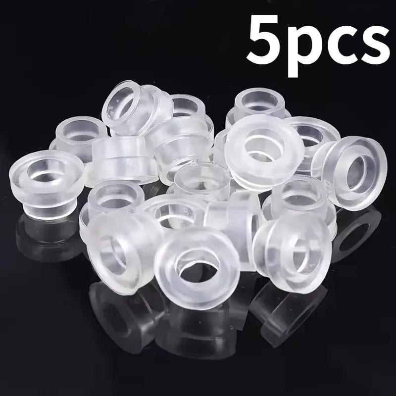 

5/10pcs Universal Silicone Faucet Seal Washers with Locking Clamp.Leak-Proof Waterproof Gasket for Home Plumbing, Faucets.