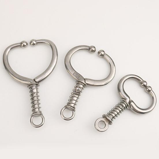 Blokada pierścienia odsadzającego bydło Łatwy w użyciu pierścień zaciskowy na nos bydła bydła ze stali nierdzewnej dla gospodarstwa