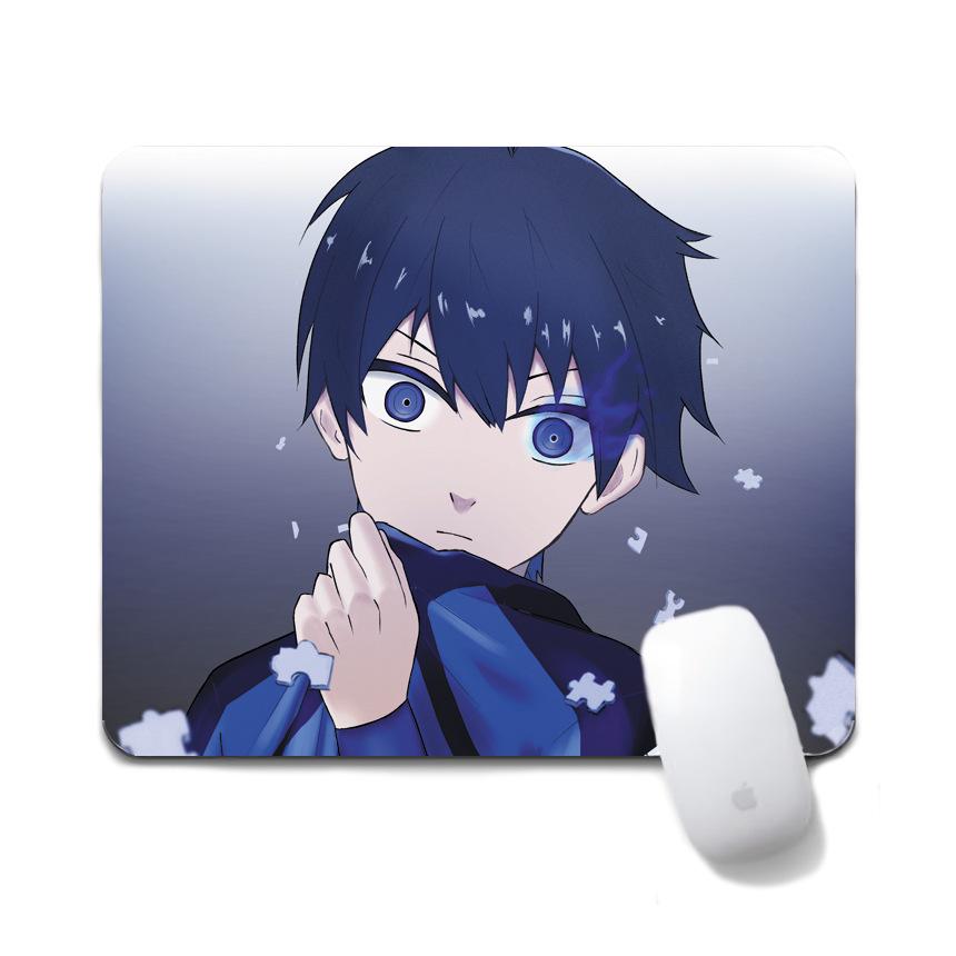 Anime BLUE LOCK Non-Slip Mouse Pad 20x24CM - Blue Prison Gaming Pad, Second Dimension Design